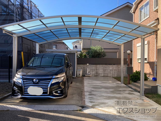 千葉県習志野市ののカーポート レイナツインポートグラン　積雪〜20cm対応 施工例