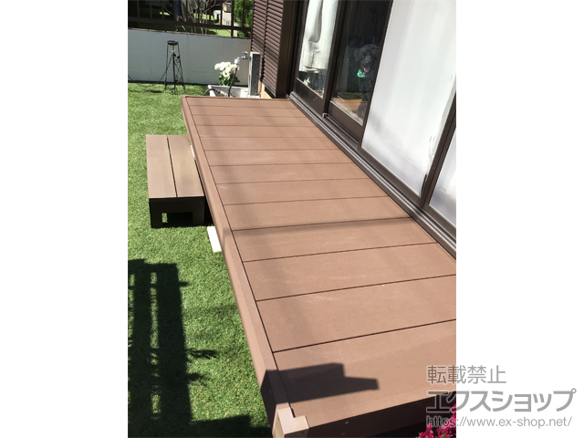 東京都東久留米市ののウッドデッキ リウッドデッキ 200 施工例