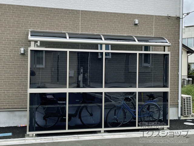 神奈川県相模原市ののテラス屋根 ソラリア R型 テラスタイプ 単体 積雪〜20cm対応 施工例