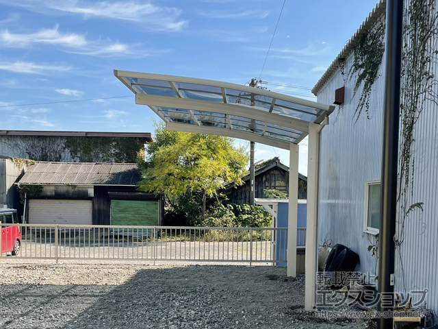 三重県四日市市ののカーポート プレシオスポート 積雪〜20cm対応 施工例