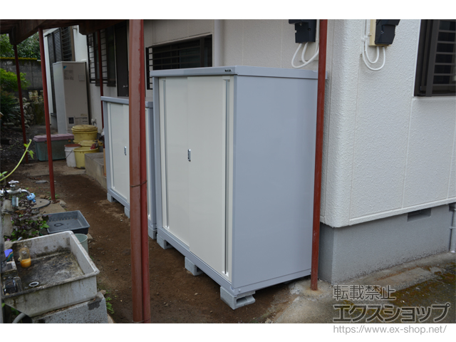 神奈川県足柄上郡開成町のの物置・屋外倉庫 シンプリー 一般型 1740×755×1303 MJX-177C-FW 施工例