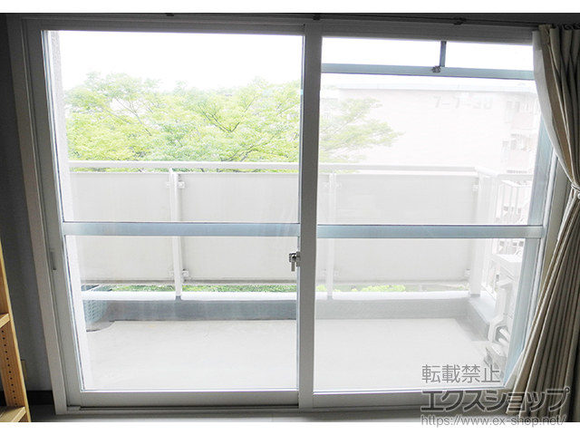 茨城県取手市のの二重窓（内窓） インプラス 引違い窓 2枚建 施工例