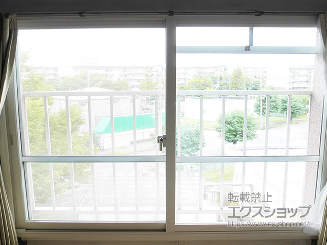 茨城県取手市のの二重窓（内窓） インプラス 引違い窓 2枚建 施工例