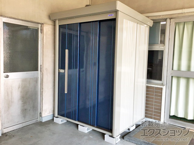 静岡県静岡市のの物置・屋外倉庫 Mr.ストックマンダンディ 一般型 1500×1222×2110 ND-1512-D 施工例