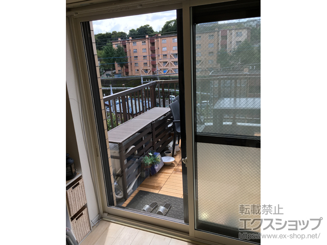 神奈川県川崎市のの二重窓（内窓） インプラス 引違い窓 2枚建 施工例