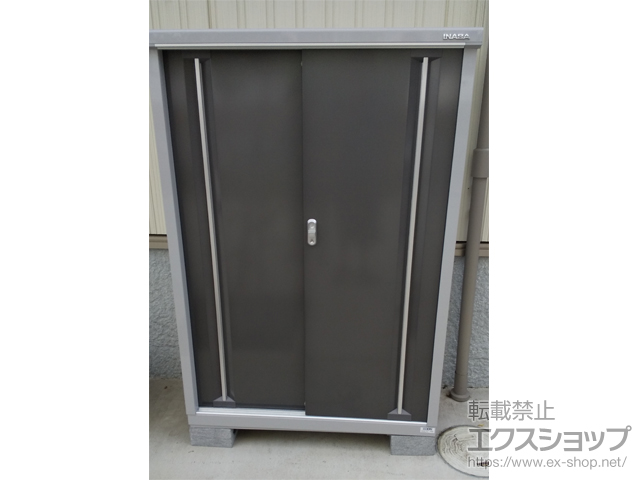 群馬県前橋市のの物置・屋外倉庫 シンプリー 一般型 1100×515×1603 MJX-115D-PG 施工例