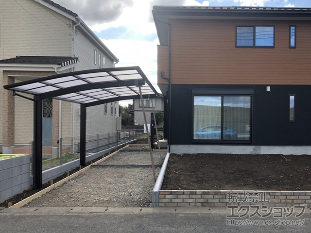 千葉県柏市ののカーポート レイナポートグラン　積雪〜20cm対応 施工例