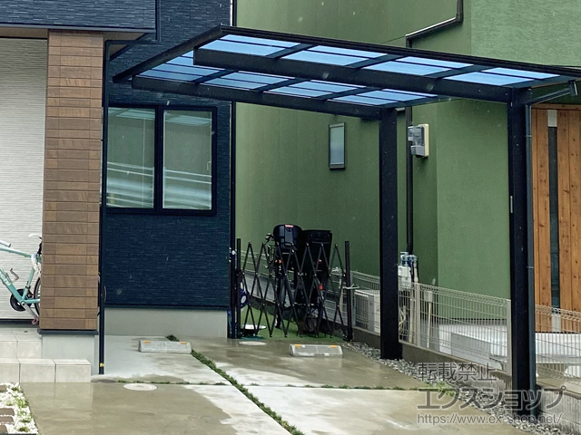 大阪府堺市ののカーポート エフルージュグラン　積雪〜20cm対応 施工例