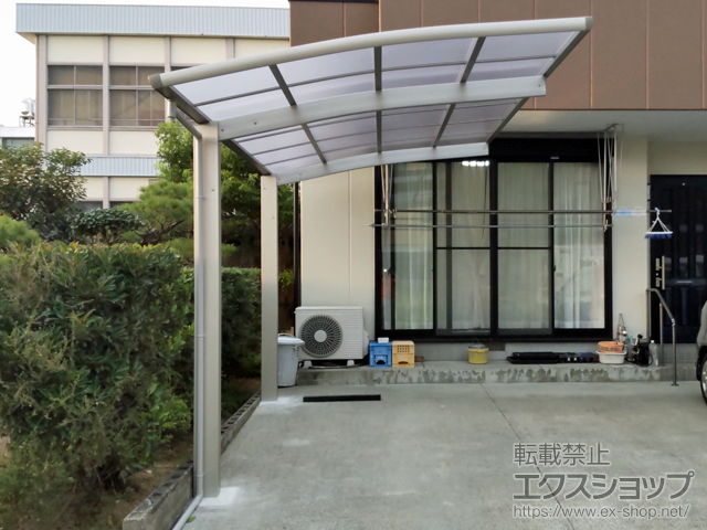 岐阜県岐阜市ののカーポート レイナポートグラン　積雪〜20cm対応 施工例