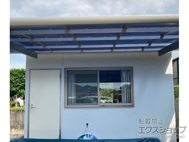 岐阜県加茂郡川辺町ののカーポート プレシオスポート 積雪〜20cm対応 施工例