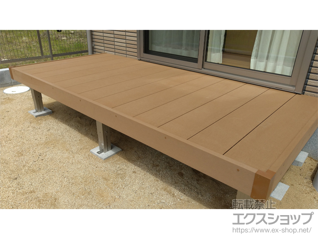 大分県大分市ののウッドデッキ マージウッドデッキ 施工例
