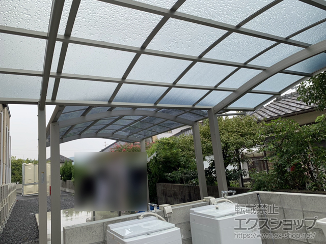 福岡県遠賀郡遠賀町ののカーポート レイナツインポートグラン　積雪〜20cm対応 施工例