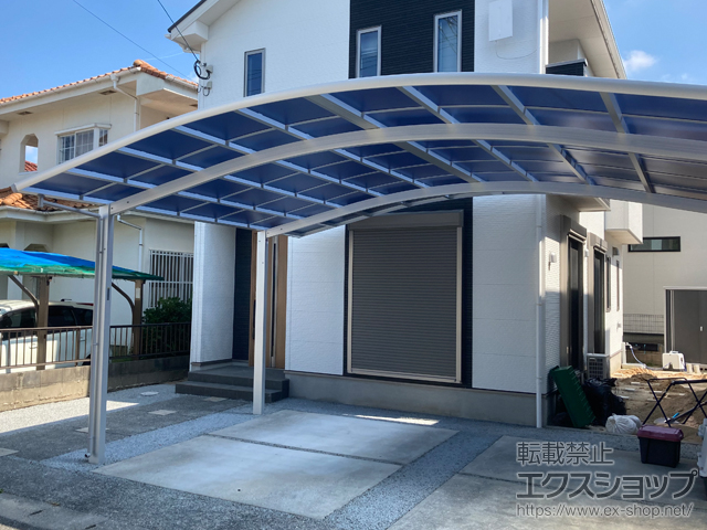 福岡県春日市ののカーポート レイナツインポートグラン　積雪〜20cm対応 施工例