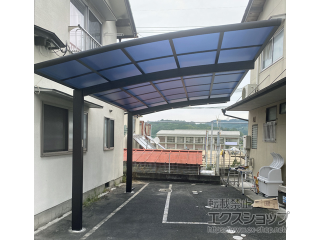 岡山県久米郡美咲町ののカーポート レイナポートグラン　積雪〜20cm対応 施工例