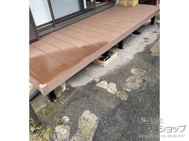 千葉県市原市ののウッドデッキ マージウッドデッキ 施工例