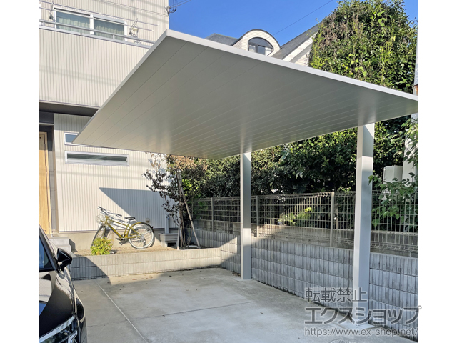 千葉県浦安市ののカーポート カーポートSC 積雪〜20cm対応 施工例