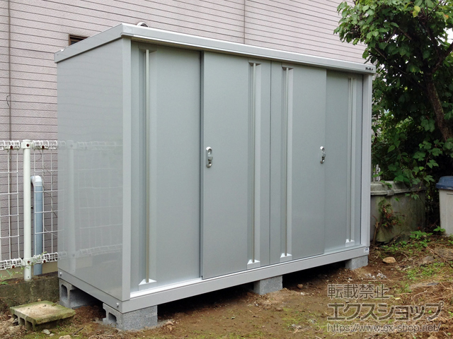 長野県埴科郡坂城町のの物置・屋外倉庫 シンプリー 一般型 1940×755×1303（MJX-197C-P） MJX-197C-P-FS 施工例