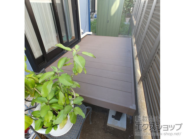 千葉県柏市ののウッドデッキ マージウッドデッキ 施工例