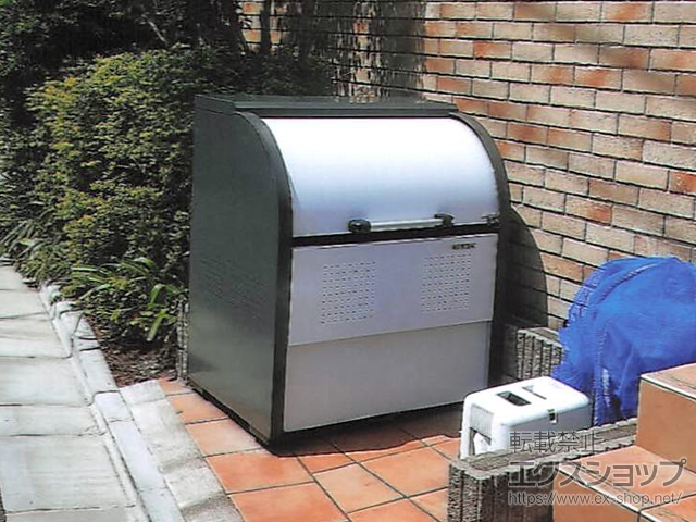 東京都大田区ののゴミステーション クリーンストッカー CKR-1007-2型 （容量600L） 施工例