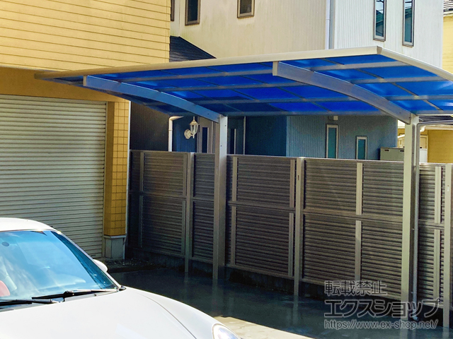 神奈川県横須賀市ののカーポート プレシオスポート 積雪〜20cm対応 施工例