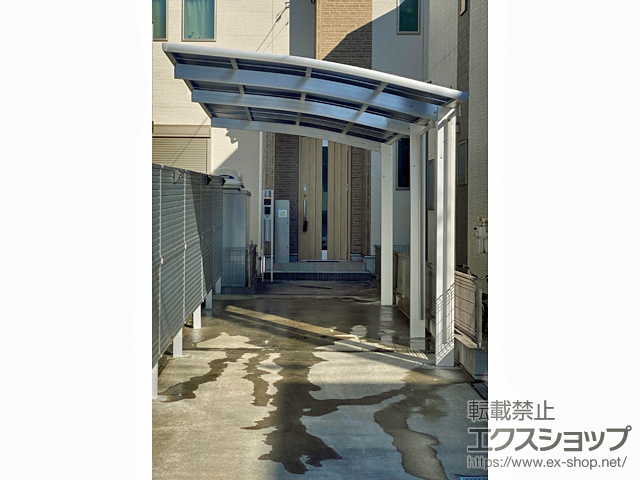 東京都足立区ののカーポート レイナポートグラン 延長　積雪〜20cm対応 施工例