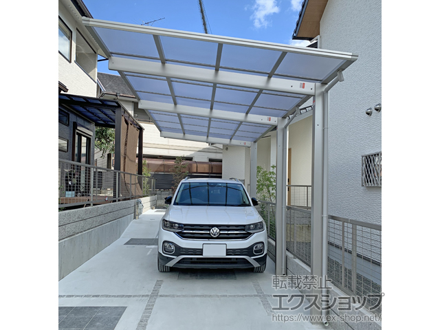 京都府京都市ののカーポート エフルージュZ FIRST 延長 積雪〜25cm対応 施工例