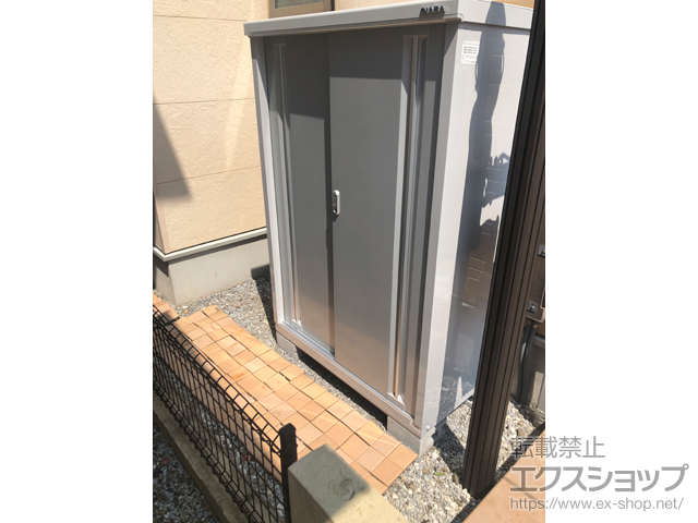 埼玉県さいたま市のの物置・屋外倉庫 シンプリー 一般型 1100×615×1603（MJX-116D-P） MJX-116D-P-FS 施工例