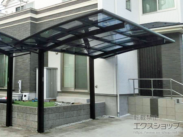 千葉県船橋市ののカーポート レイナポートグラン　積雪〜20cm対応 施工例