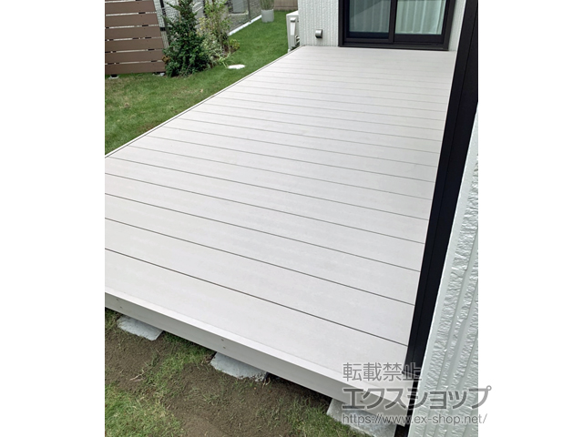 千葉県印西市ののウッドデッキ リウッドデッキ 200 施工例