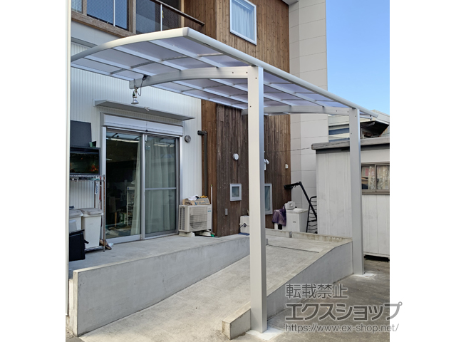 岐阜県各務原市ののカーポート レイナポートグラン　積雪〜20cm対応 施工例