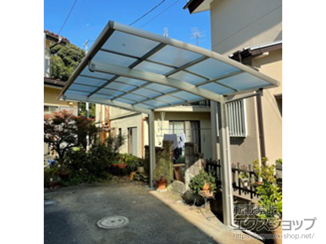 茨城県取手市ののカーポート レイナポートグラン　積雪〜20cm対応 施工例