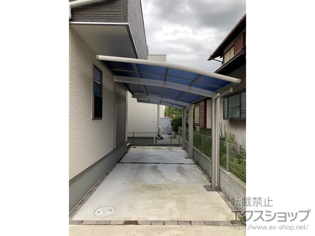 千葉県市川市ののカーポート レイナポートグラン 延長　積雪〜20cm対応 施工例