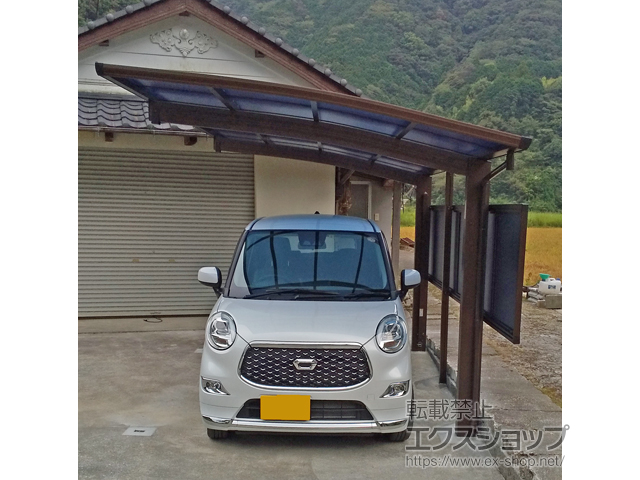 高知県室戸市ののカーポート プレシオスポート 積雪〜20cm対応 施工例