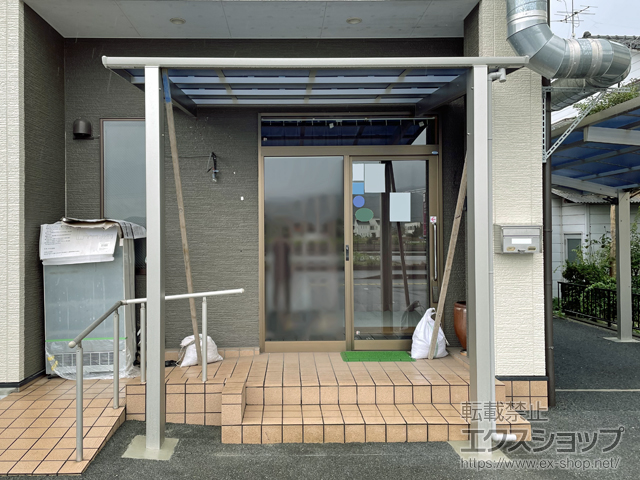 熊本県熊本市ののテラス屋根 レセパ Lタイプ 独立タイプ 積雪〜20cm対応 施工例