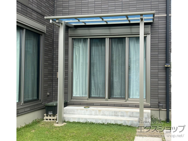 愛知県名古屋市ののテラス屋根 レセパ Tタイプ 独立タイプ 積雪〜20cm対応 施工例