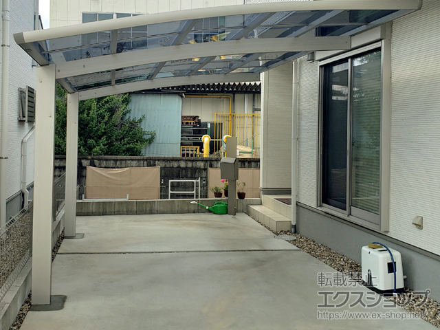 愛知県みよし市ののカーポート レイナポートグラン　積雪〜20cm対応 施工例