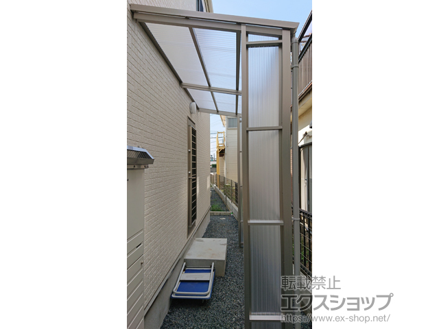 千葉県船橋市ののストックヤード ストックヤードII 両袖タイプ 積雪〜20cm対応 施工例