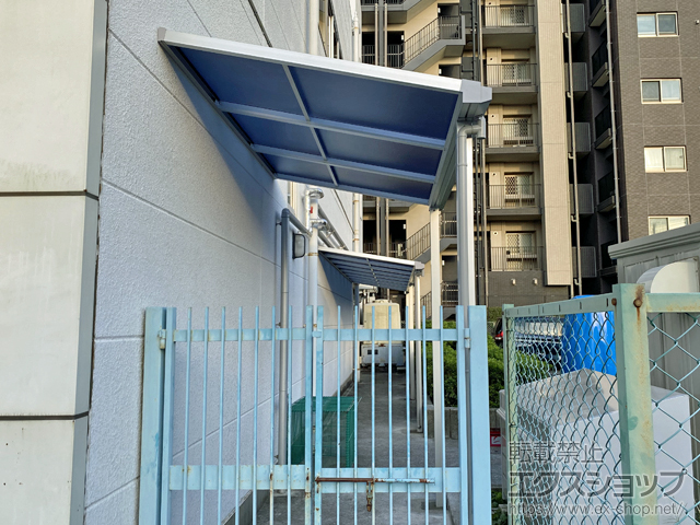 埼玉県戸田市ののテラス屋根 ソラリア F型 テラスタイプ 単体 積雪〜20cm対応 施工例