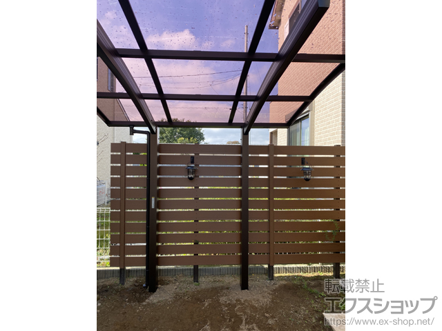 埼玉県行田市ののサイクルポート・駐輪場 レイナポートグランミニ 積雪〜20cm対応 施工例