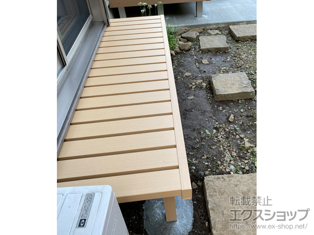 東京都八王子市ののウッドデッキ 濡れ縁 独立タイプ 施工例