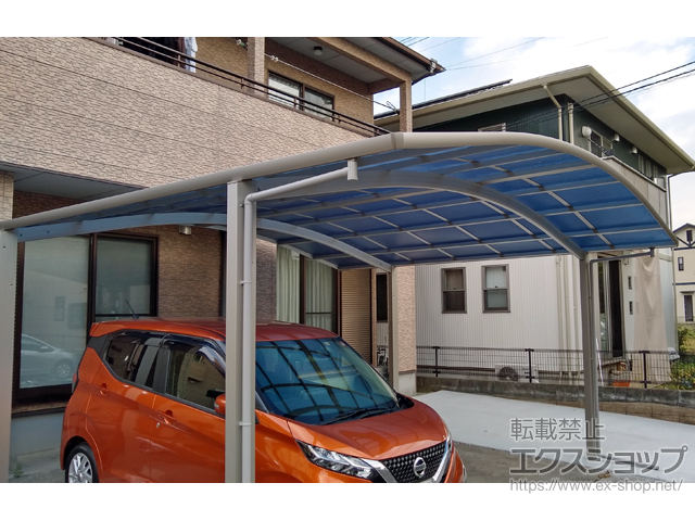 熊本県熊本市ののカーポート レイナツインポートグラン　積雪〜20cm対応 施工例