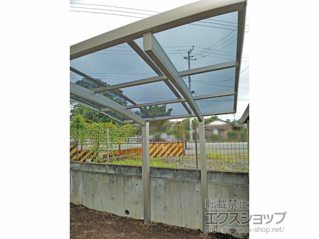 東京都八王子市ののサイクルポート・駐輪場 プレシオスポート ミニ 積雪〜20cm対応 施工例