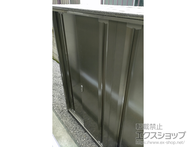 埼玉県朝霞市のの物置・屋外倉庫 ナイソーシスター　2160×720×1903（KMW-217E） KMW-217E-NG 施工例