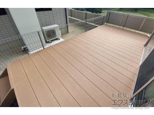 広島県東広島市ののウッドデッキ リウッドデッキ 200 施工例