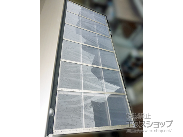 大阪府寝屋川市ののテラス屋根 フーゴF 独立テラスタイプ 単体 積雪〜20cm対応 施工例