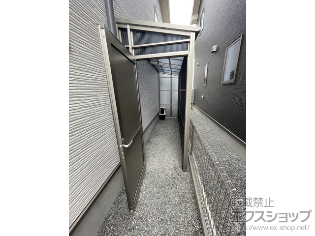 福岡県福岡市ののストックヤード ストックヤードII 片側ドア付きタイプ 積雪〜20?対応 施工例
