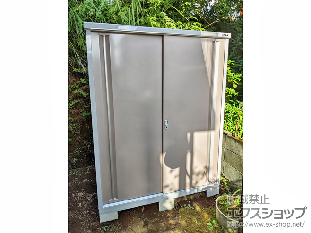 静岡県田方郡函南町のの物置・屋外倉庫 シンプリー 一般型 1520×905×1903 MJX-159E-AR 施工例