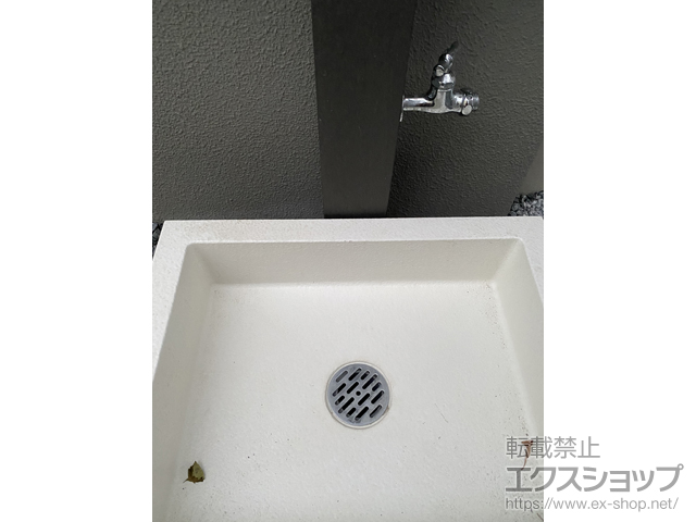 群馬県伊勢崎市のの立水栓・ガーデンシンク 立水栓ユニット レヴウッドタイプ 施工例