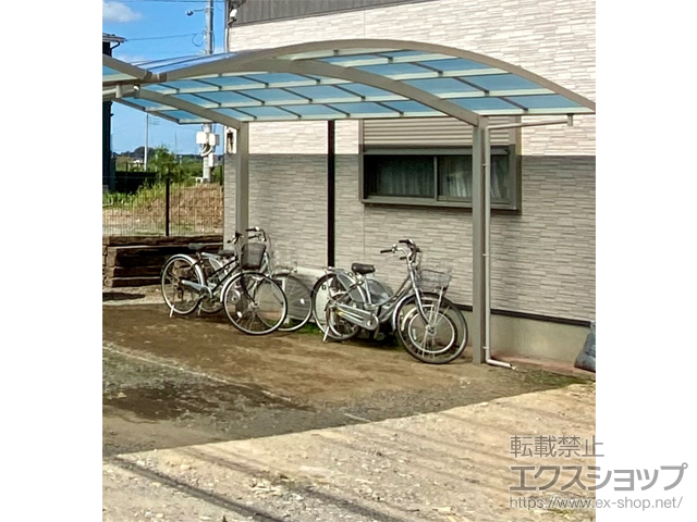 栃木県小山市ののカーポート レイナツインポートグラン　積雪〜20cm対応 施工例