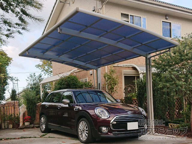 静岡県伊東市ののカーポート レイナポートグラン　積雪〜20cm対応 施工例